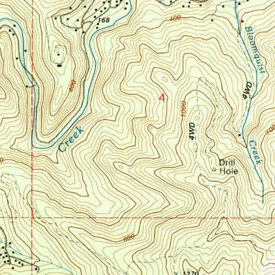 United States Geological Survey La Honda, CA (1991, 24000-Scale) digital map