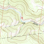United States Geological Survey La Jara Canyon, CO (1967, 24000-Scale) digital map