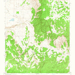 United States Geological Survey La Jara Peak, NM (1964, 24000-Scale) digital map
