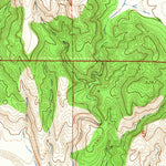 United States Geological Survey La Jara Peak, NM (1964, 24000-Scale) digital map
