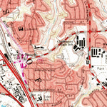 United States Geological Survey La Jolla, CA (1967, 24000-Scale) digital map