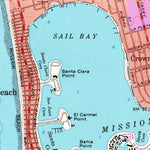 United States Geological Survey La Jolla, CA (1967, 24000-Scale) digital map
