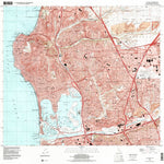 United States Geological Survey La Jolla, CA (1996, 24000-Scale) digital map