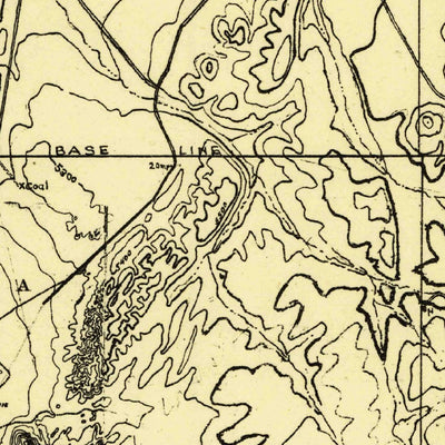 United States Geological Survey La Joya, NM (1916, 125000-Scale) digital map