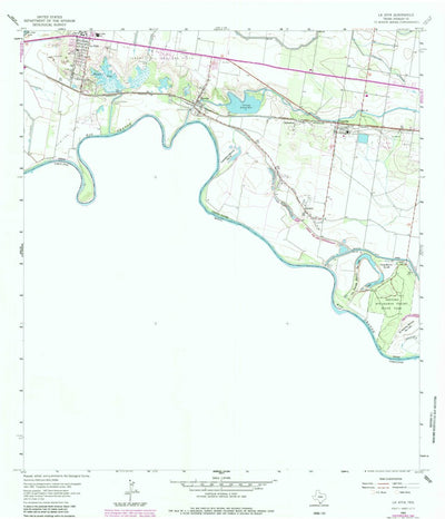 United States Geological Survey La Joya, TX (1963, 24000-Scale) digital map