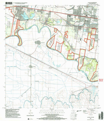 United States Geological Survey La Joya, TX (2002, 24000-Scale) digital map