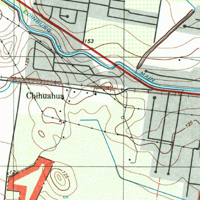 United States Geological Survey La Joya, TX (2002, 24000-Scale) digital map