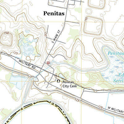 United States Geological Survey La Joya, TX (2022, 24000-Scale) digital map