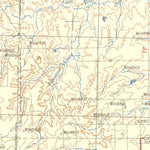 United States Geological Survey La Junta, CO-KS-NM-OK (1958, 250000-Scale) digital map