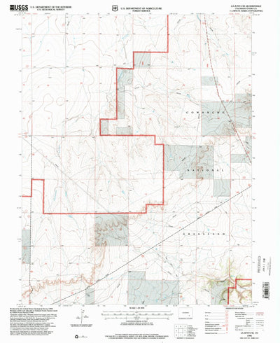 United States Geological Survey La Junta SE, CO (1996, 24000-Scale) digital map