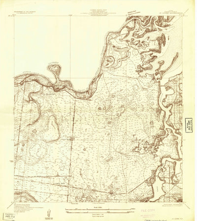 United States Geological Survey La Leona, TX (1930, 24000-Scale) digital map
