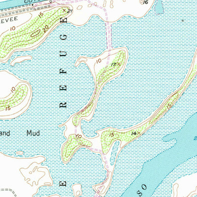 United States Geological Survey La Leona, TX (1955, 24000-Scale) digital map