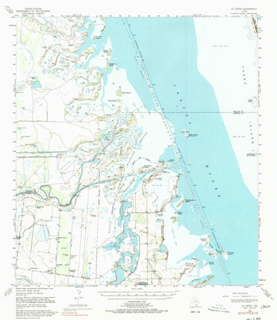 United States Geological Survey La Leona, TX (1955, 62500-Scale) digital map