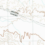 United States Geological Survey La Lesna Mountains, AZ (1988, 24000-Scale) digital map