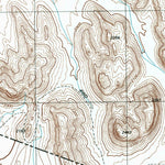 United States Geological Survey La Lesna Mountains, AZ (1996, 24000-Scale) digital map