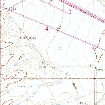 United States Geological Survey La Liebre Ranch, CA (1965, 24000-Scale) digital map