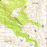 United States Geological Survey La Liebre Ranch, CA (1965, 24000-Scale) digital map