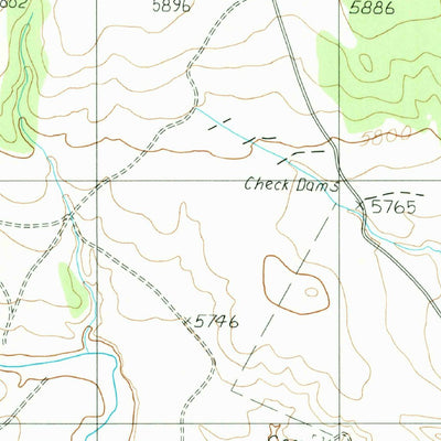 United States Geological Survey La Liendre, NM (1989, 24000-Scale) digital map