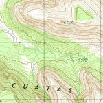 United States Geological Survey La Liendre, NM (1989, 24000-Scale) digital map