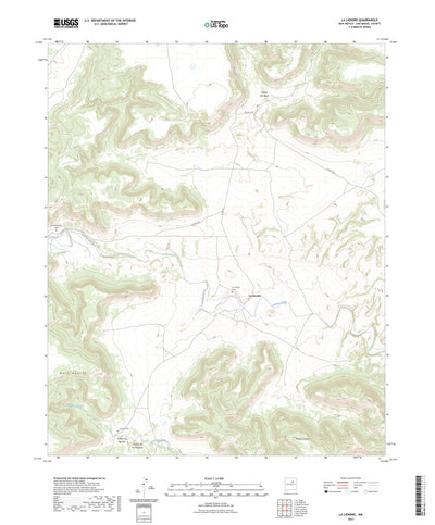 United States Geological Survey La Liendre, NM (2023, 24000-Scale) digital map