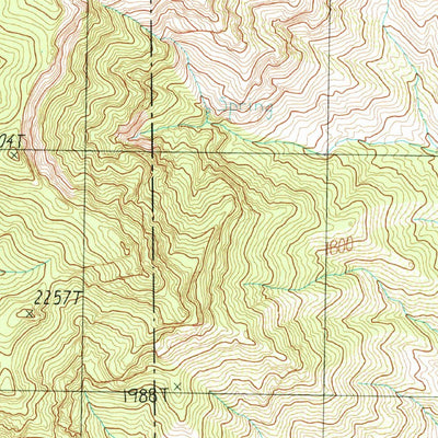 United States Geological Survey La Madre Spring, NV (1984, 24000-Scale) digital map