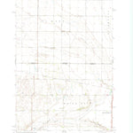 United States Geological Survey La Mars, ND-SD (1972, 24000-Scale) digital map