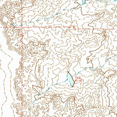 United States Geological Survey La Mesa, NM (1955, 24000-Scale) digital map