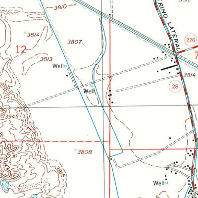 United States Geological Survey La Mesa, NM (1996, 24000-Scale) digital map