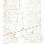United States Geological Survey La Mesita Negra, NM (1954, 24000-Scale) digital map