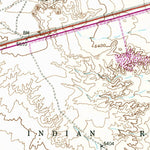 United States Geological Survey La Mesita Negra, NM (1954, 24000-Scale) digital map