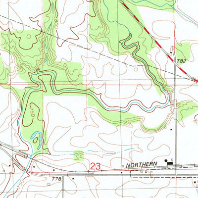 United States Geological Survey La Moille, IL (1982, 24000-Scale) digital map