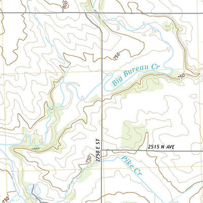 United States Geological Survey La Moille, IL (2021, 24000-Scale) digital map