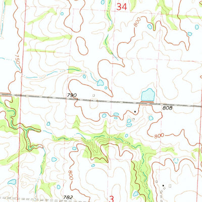 United States Geological Survey La Monte, MO (1973, 24000-Scale) digital map