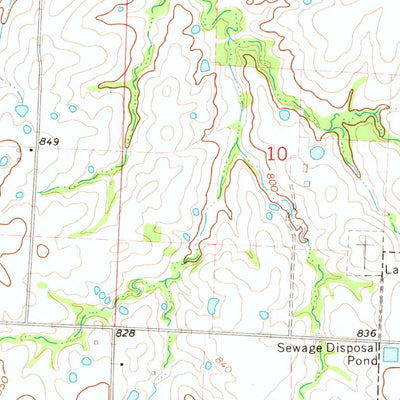 United States Geological Survey La Monte, MO (1973, 24000-Scale) digital map