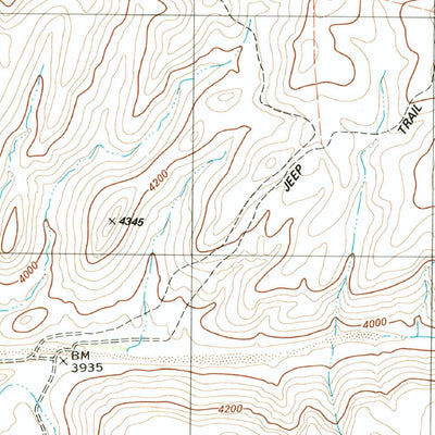 United States Geological Survey La Mota Mountain, TX (1983, 24000-Scale) digital map