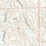 United States Geological Survey La Paloma Canyon, NM (2001, 24000-Scale) digital map