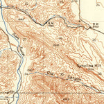 United States Geological Survey La Panza, CA (1935, 62500-Scale) digital map