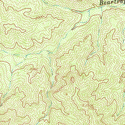 United States Geological Survey La Panza, CA (1967, 24000-Scale) digital map
