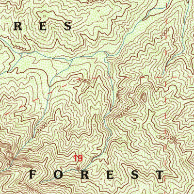 United States Geological Survey La Panza, CA (1995, 24000-Scale) digital map