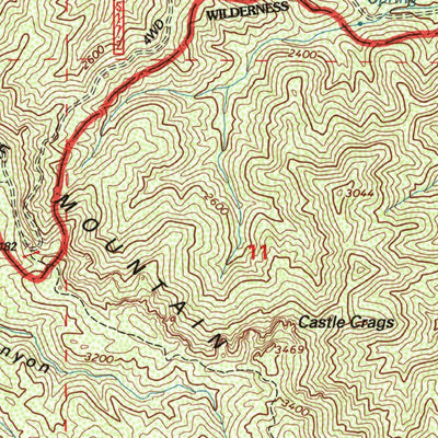 United States Geological Survey La Panza, CA (1995, 24000-Scale) digital map