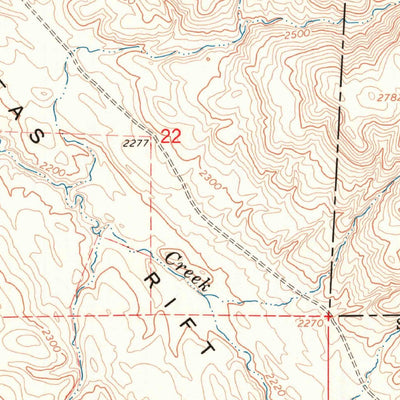 United States Geological Survey La Panza NE, CA (1966, 24000-Scale) digital map