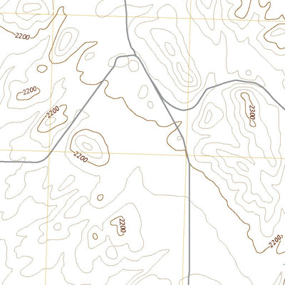 United States Geological Survey La Panza NE, CA (2021, 24000-Scale) digital map