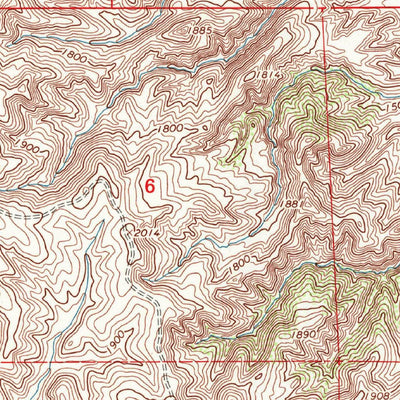 United States Geological Survey La Panza Ranch, CA (1995, 24000-Scale) digital map