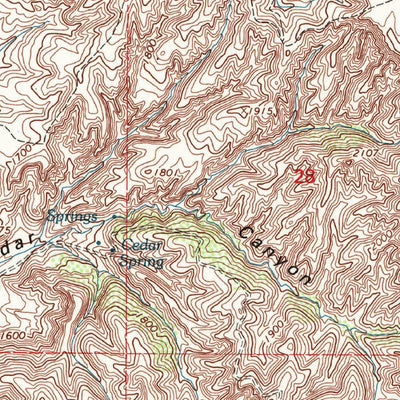 United States Geological Survey La Panza Ranch, CA (1995, 24000-Scale) digital map