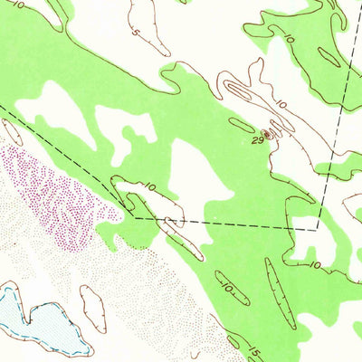 United States Geological Survey La Parra Ranch NE, TX (1951, 24000-Scale) digital map
