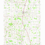United States Geological Survey La Paz, IN (1972, 24000-Scale) digital map