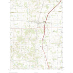 United States Geological Survey La Paz, IN (2019, 24000-Scale) digital map