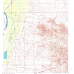 United States Geological Survey La Paz Mountain, AZ-CA (1959, 24000-Scale) digital map