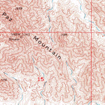 United States Geological Survey La Paz Mountain, AZ-CA (1959, 24000-Scale) digital map
