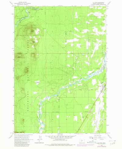 United States Geological Survey La Pine, OR (1963, 24000-Scale) digital map